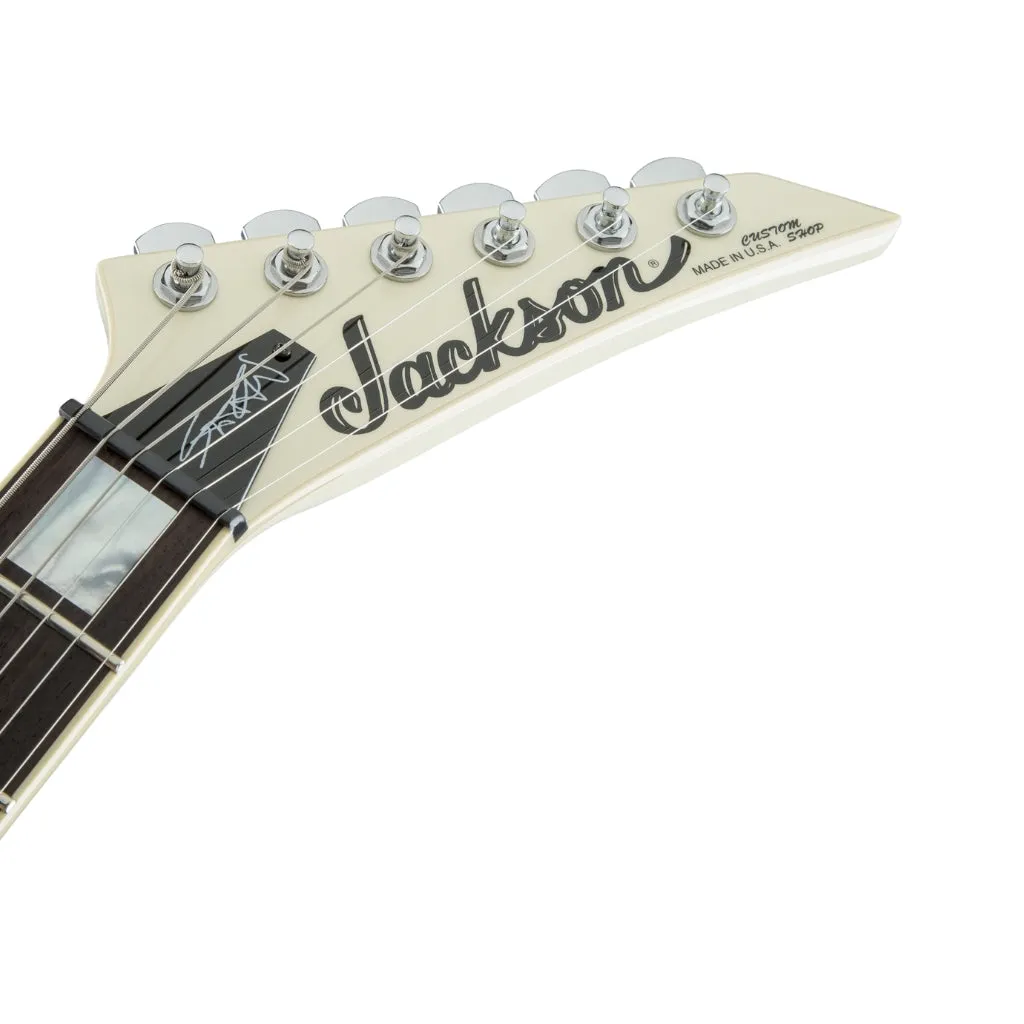 Jackson USA Signature Scott Ian King V KVT, Rosewood Fingerboard, Ivory
