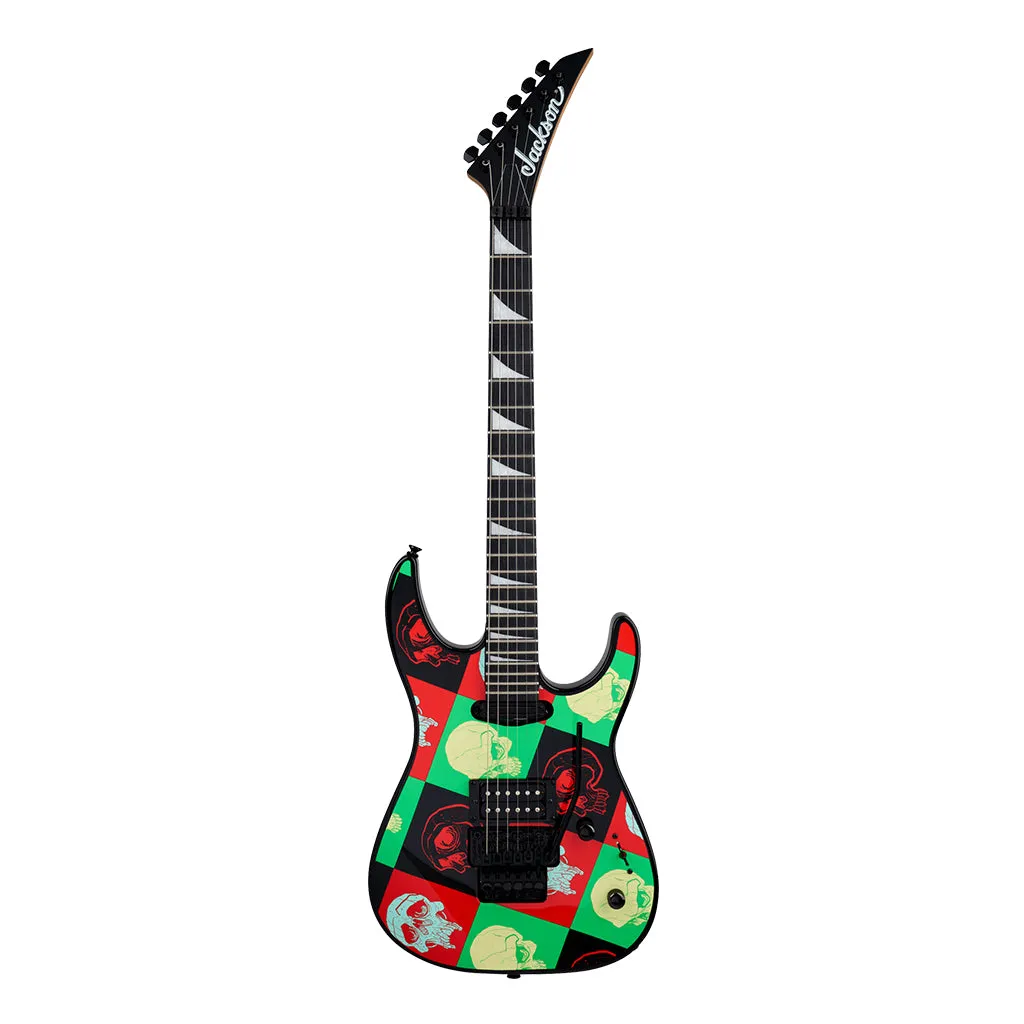 Jackson X Series Dinky DK1A Electric Guitar Amaranth Fingerboard Warhol Graphic