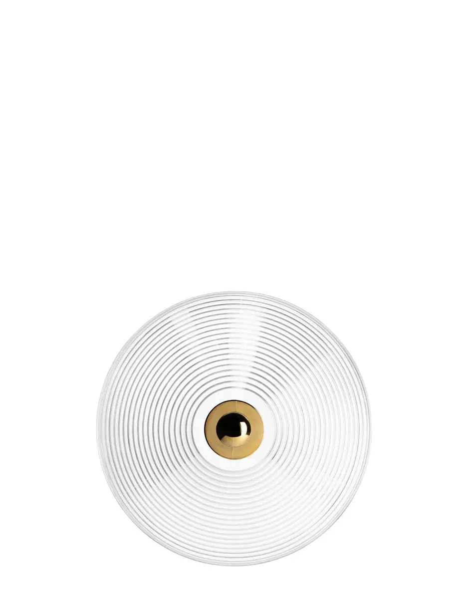 Kartell Trullo Centerpiece, Crystal/Fume