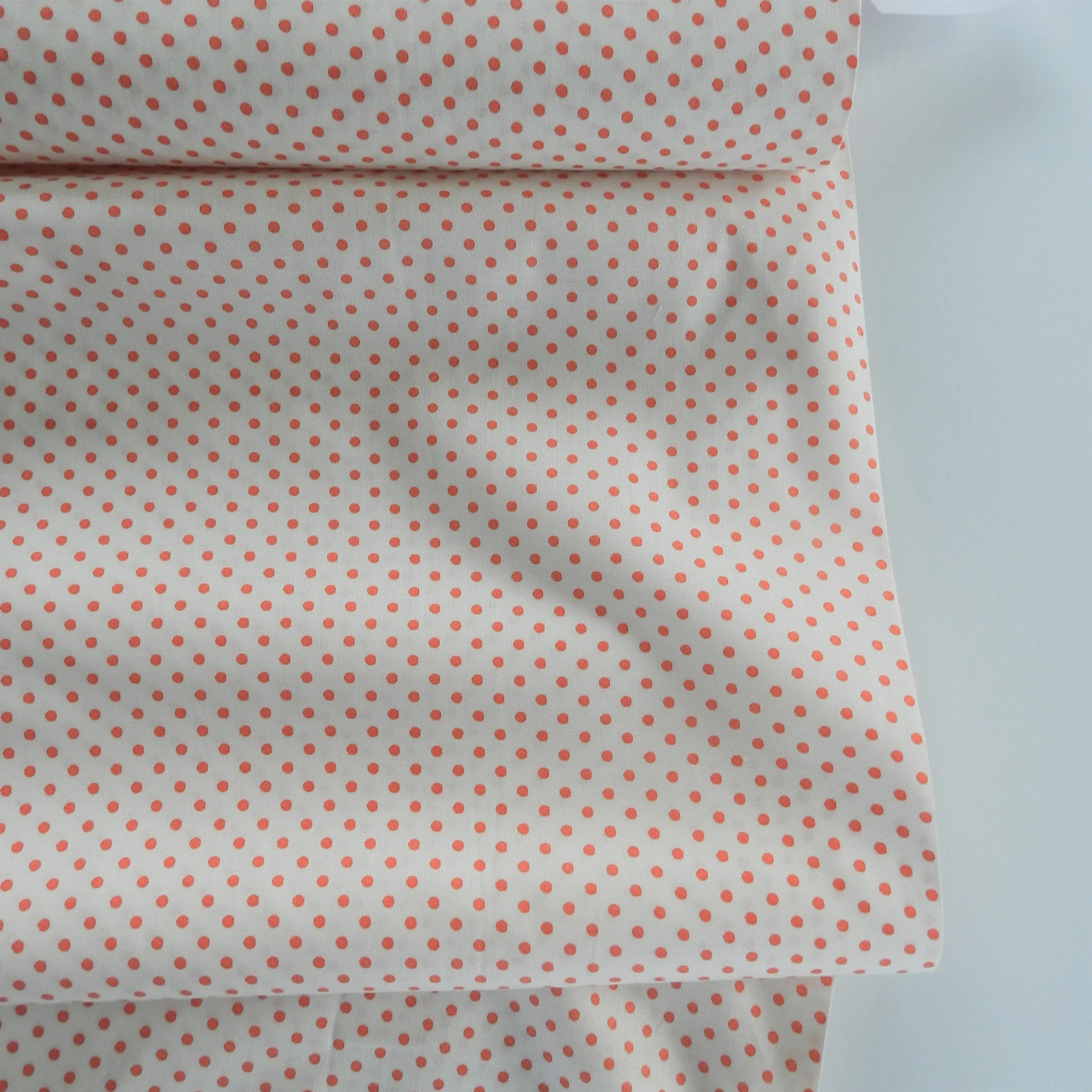 Kei Dot - Orange on off white - Happy Sweet Collection - Yuwa