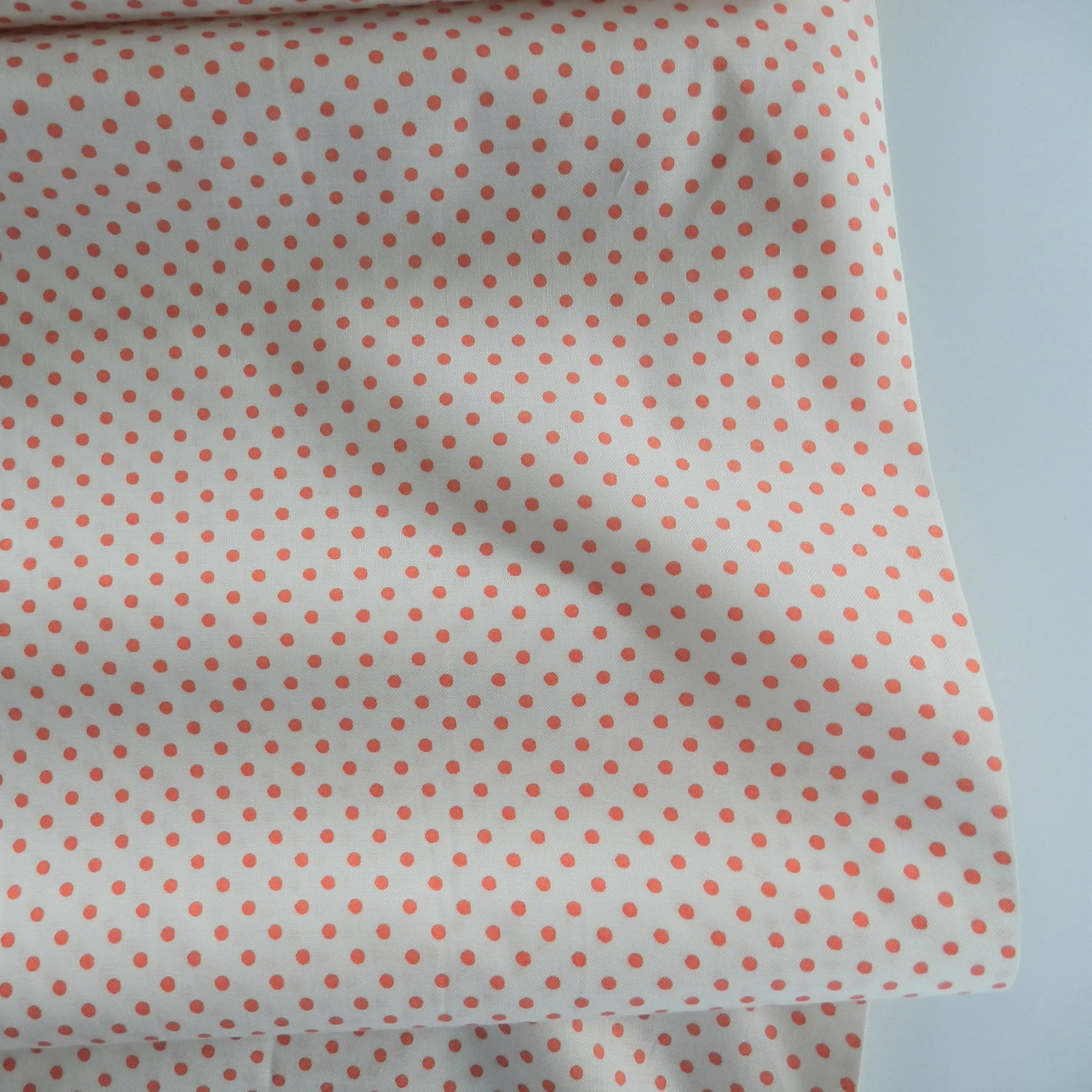Kei Dot - Orange on off white - Happy Sweet Collection - Yuwa