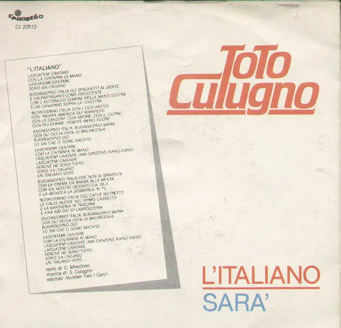 L'italiano / Sar
