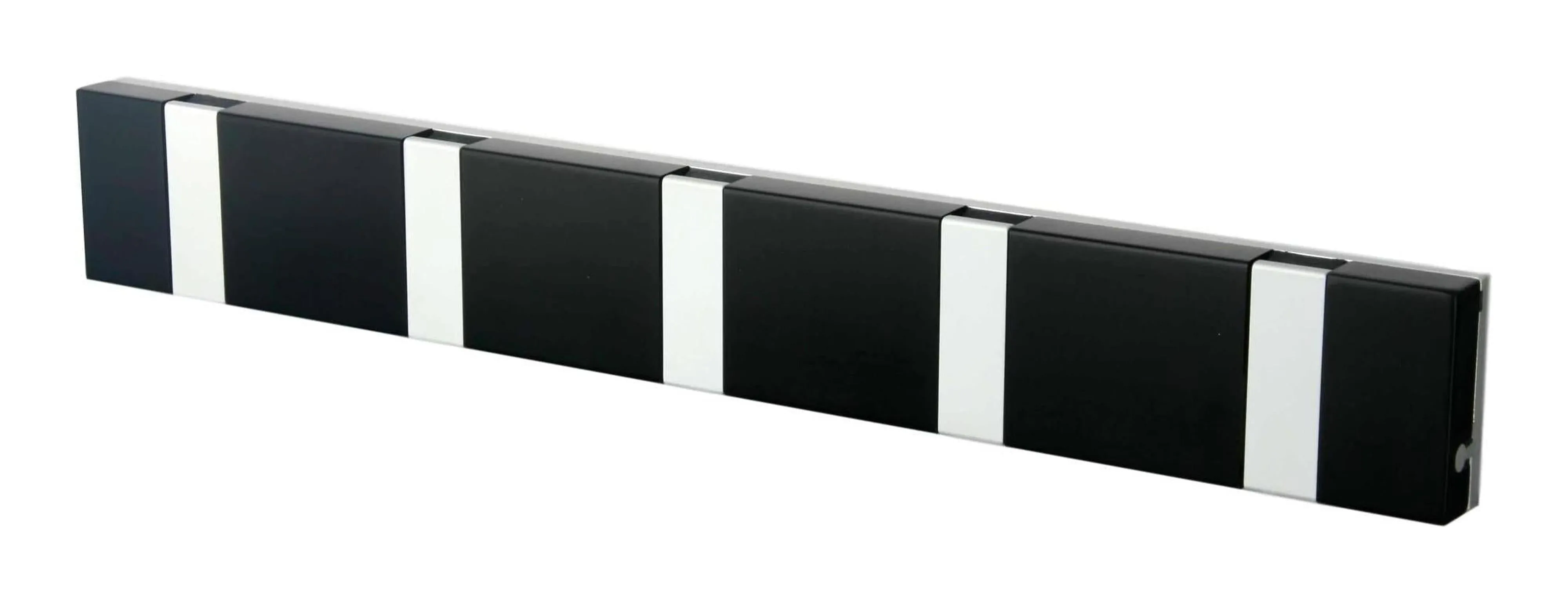 Loca Knax Lite Horizontal Coat Rack 5 Hooks, Corian Black/Grey