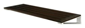 Loca Knax Shoe Rack 40 Cm, Oak Tabac/Aluminium