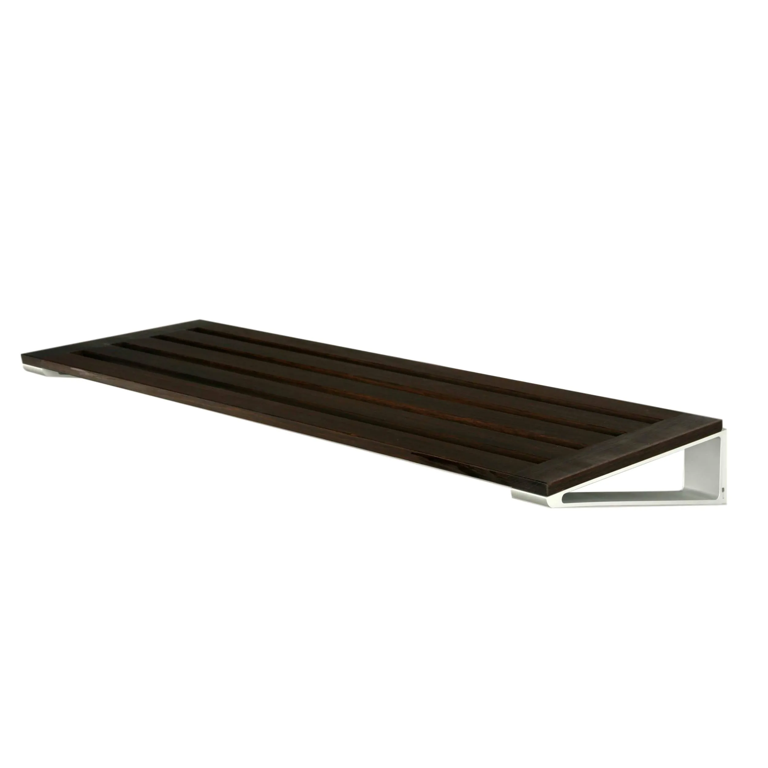 Loca Knax Shoe Rack 40 Cm, Oak Tabac/Aluminium