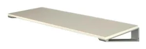 Loca Knax Shoe Rack 40 Cm, White/Aluminium