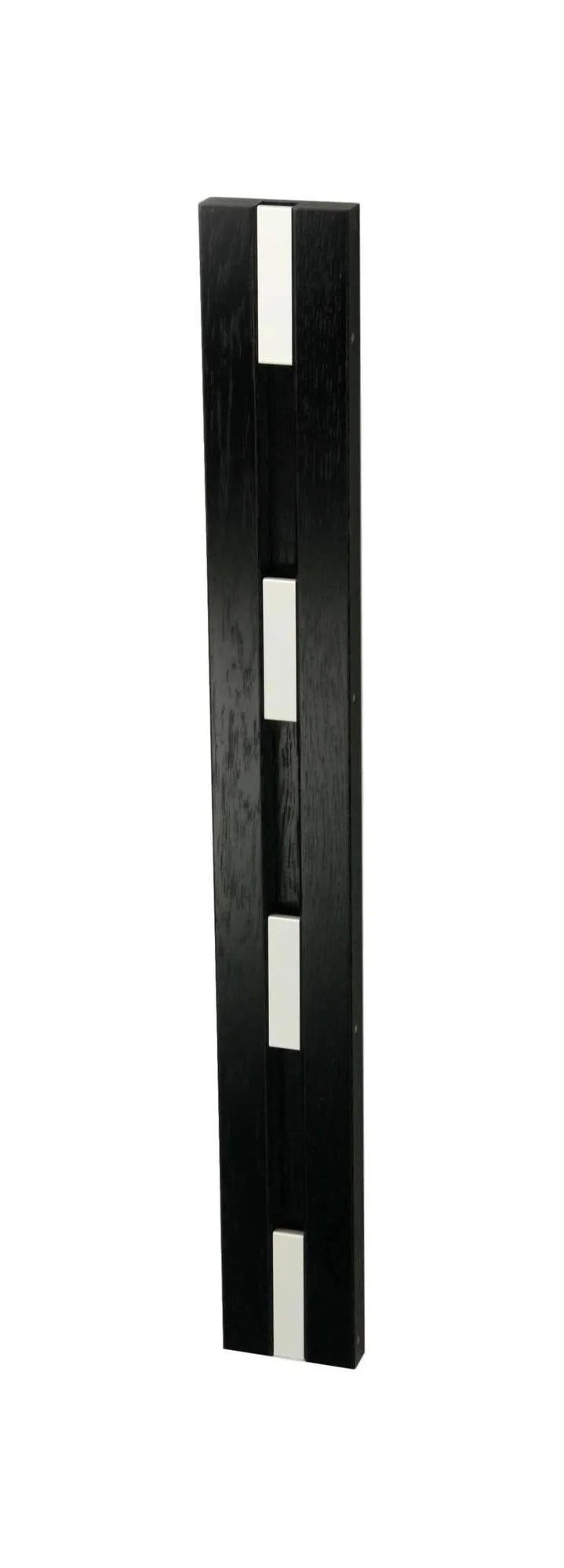 Loca Knax Vertical Coat Rack, Oak Black Stained/Grey