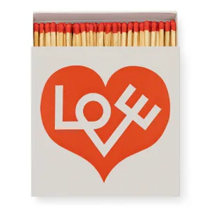 Love by Alexander Girard Square Match Box
