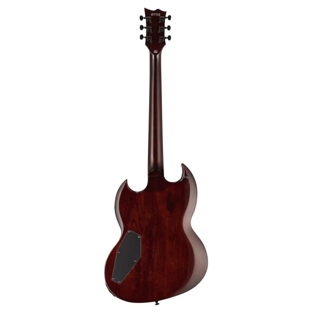 LTD Viper-256 Electric Guitar - Dark Brown Sunburst