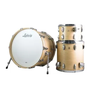 Ludwig Classic Maple 22" FAB 3-Piece Shell Pack - Satin Natural