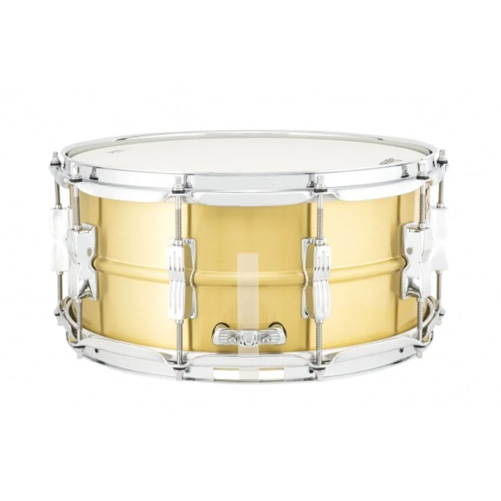 Ludwig LB654BM Acro Brass 14X6.5 Brushed Snare Drum
