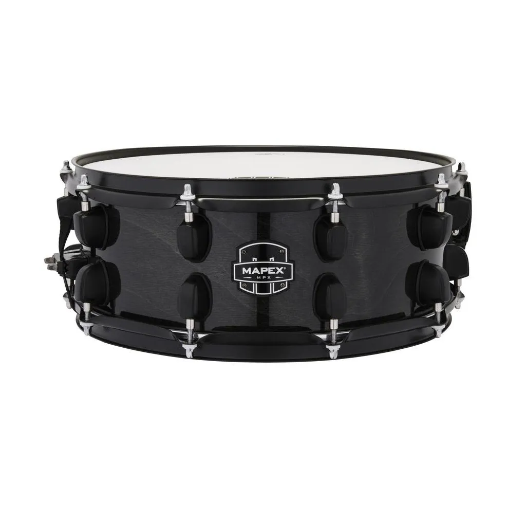 Mapex MPX 14"x5.5" Maple/Poplar Snare Drum - Trans Midnight Black