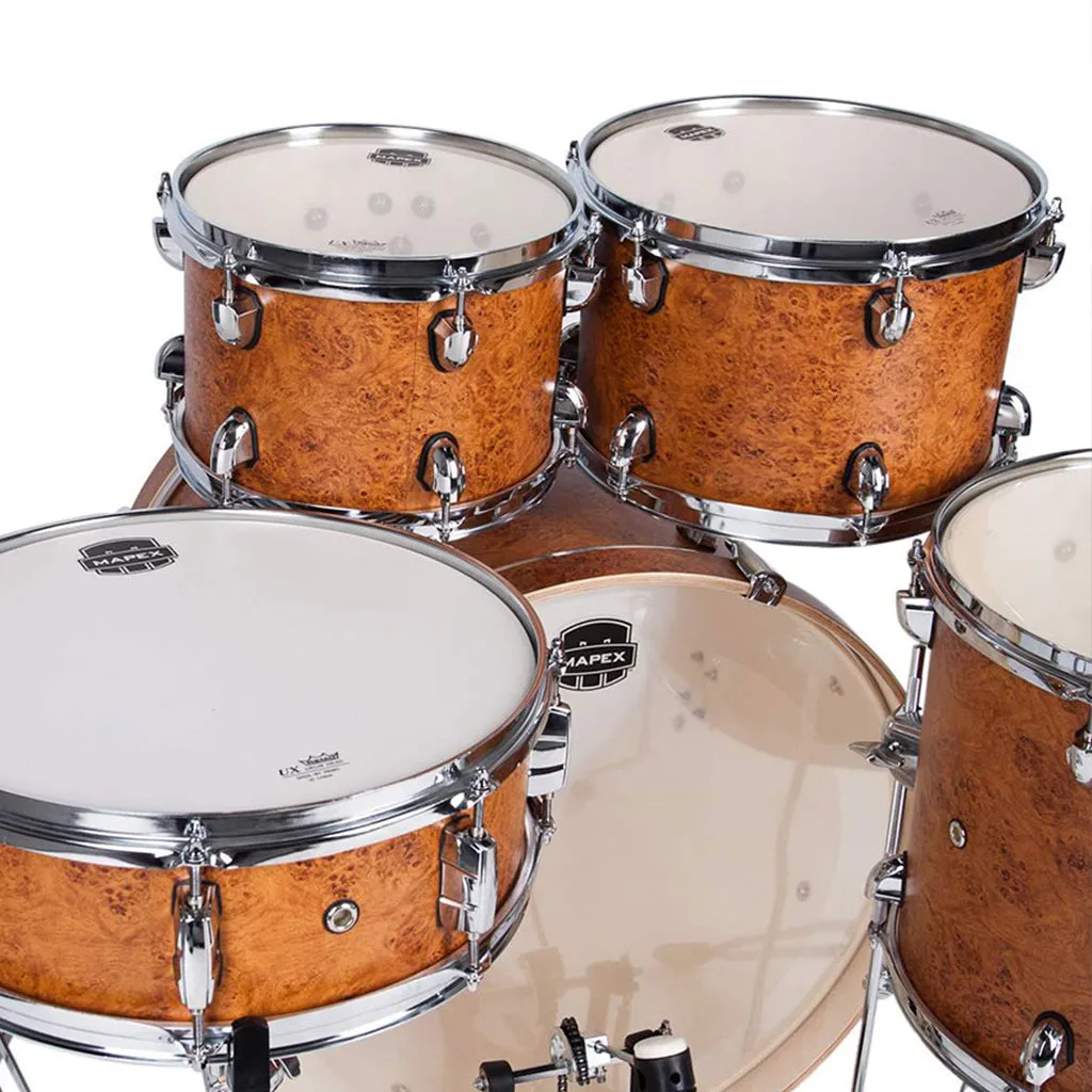 Mapex Storm 5 Piece Drum Kit with Hardware - Camphor Wood Grain - 20, 10, 12, 14, 14S