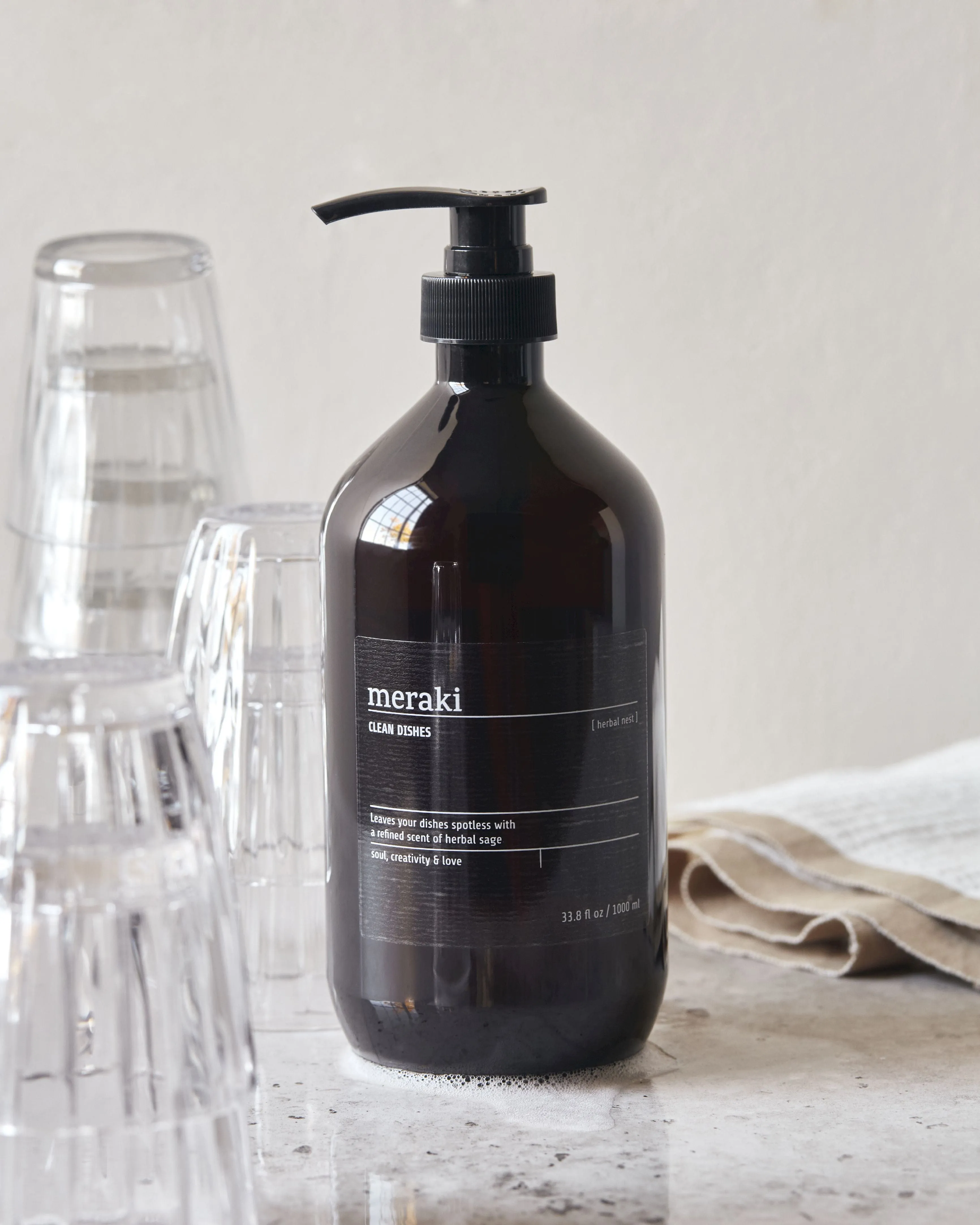 Meraki Detergent 1 L, Herbal Nest