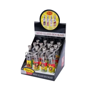 Mini bongs de vidrio