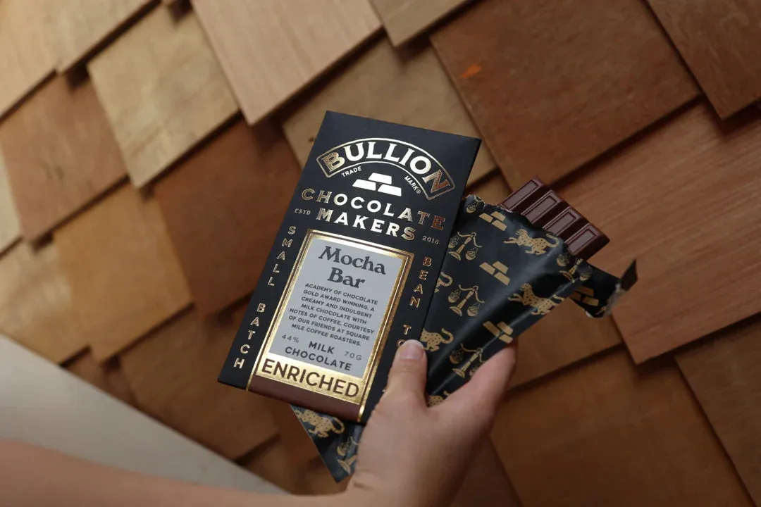 Mocha Milk Enriched Bar 70g
