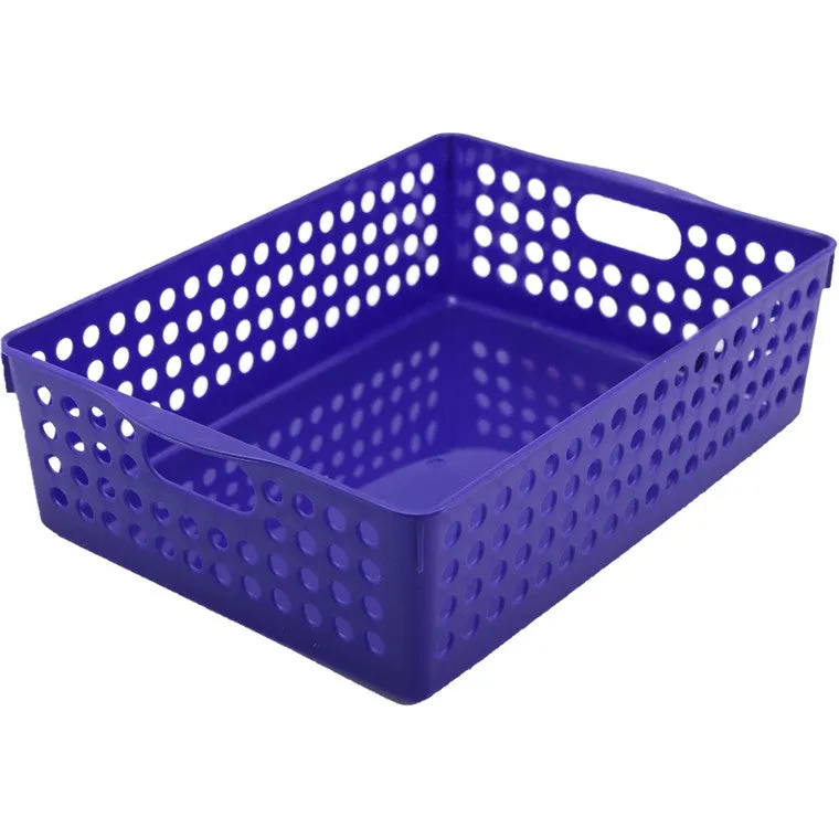 Mode Neon Tray Basket, Small, 4 Asstd Colours