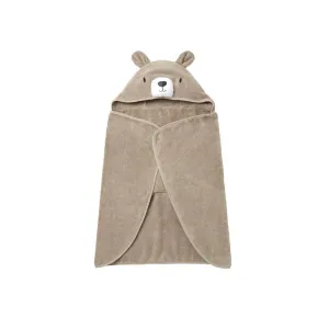 MORI Animal Hooded Toddler Towel - Bear
