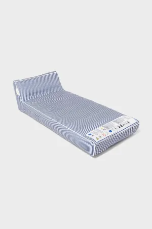 Navy Stripe Luxe Lie-on Lounger Float