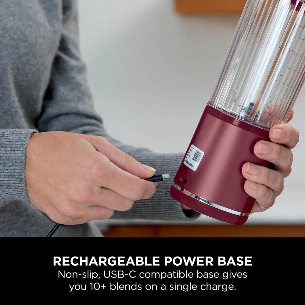 Ninja Blast Cordless Portable Blender – Cranberry [BC151UKCR]