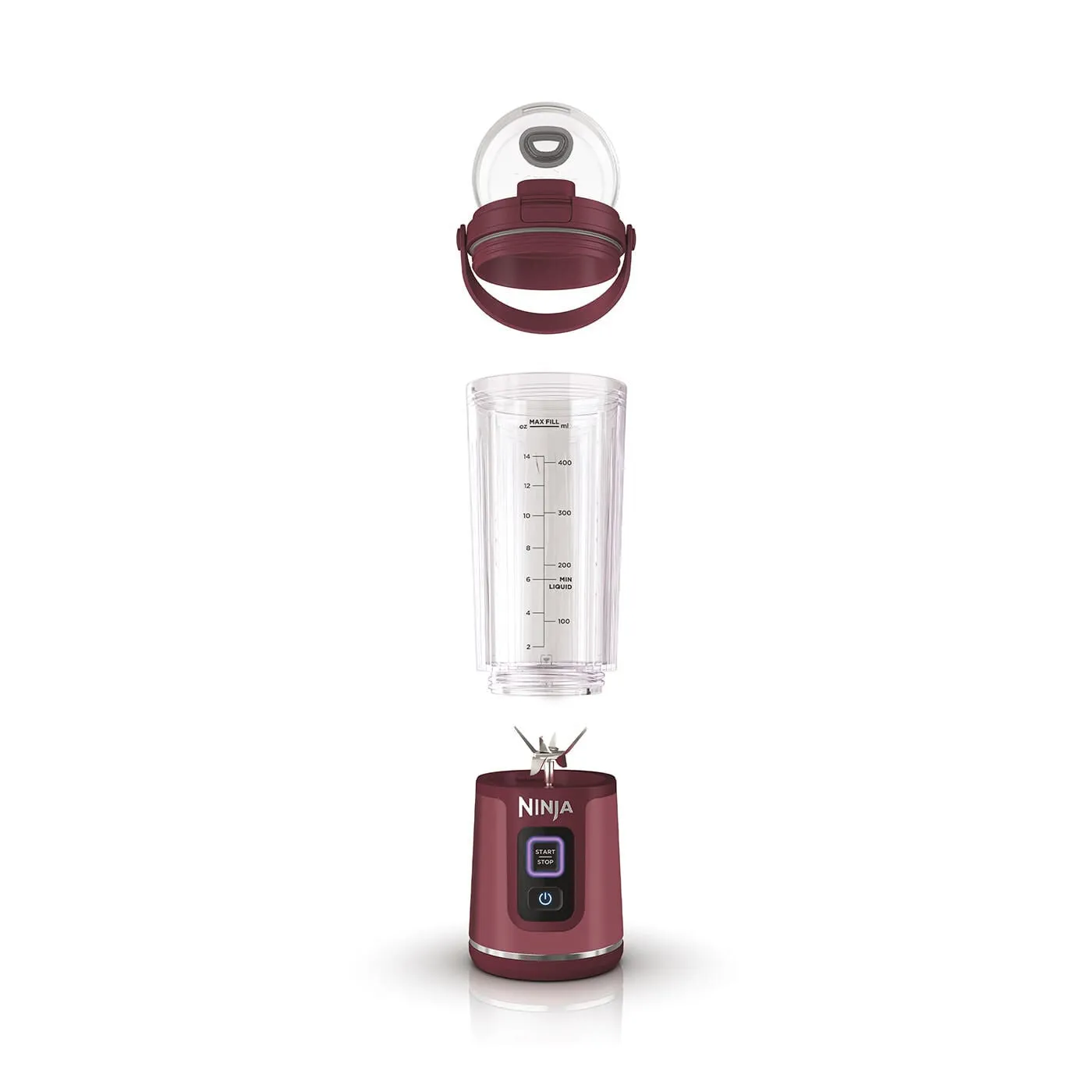 Ninja Blast Cordless Portable Blender – Cranberry [BC151UKCR]