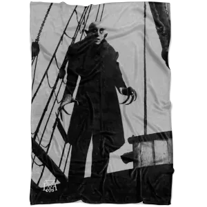 Nosferatu upon Empusa (ship) Fleece Blanket