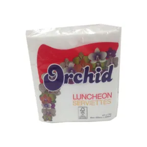 Orchid Serviettes 1-Ply 100 Sheets