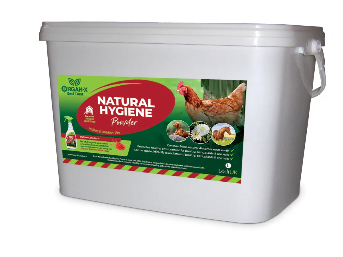 Organ-X Desi-Dust Natural Hygene Powder 450g