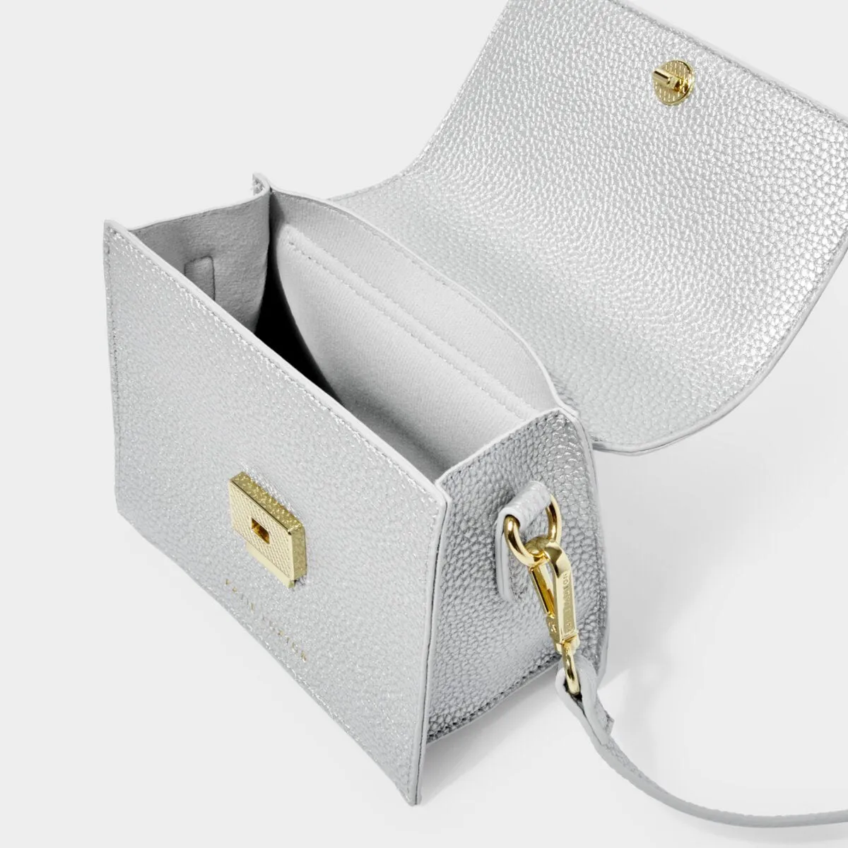 Orla Mini Crossbody Bag | Silver