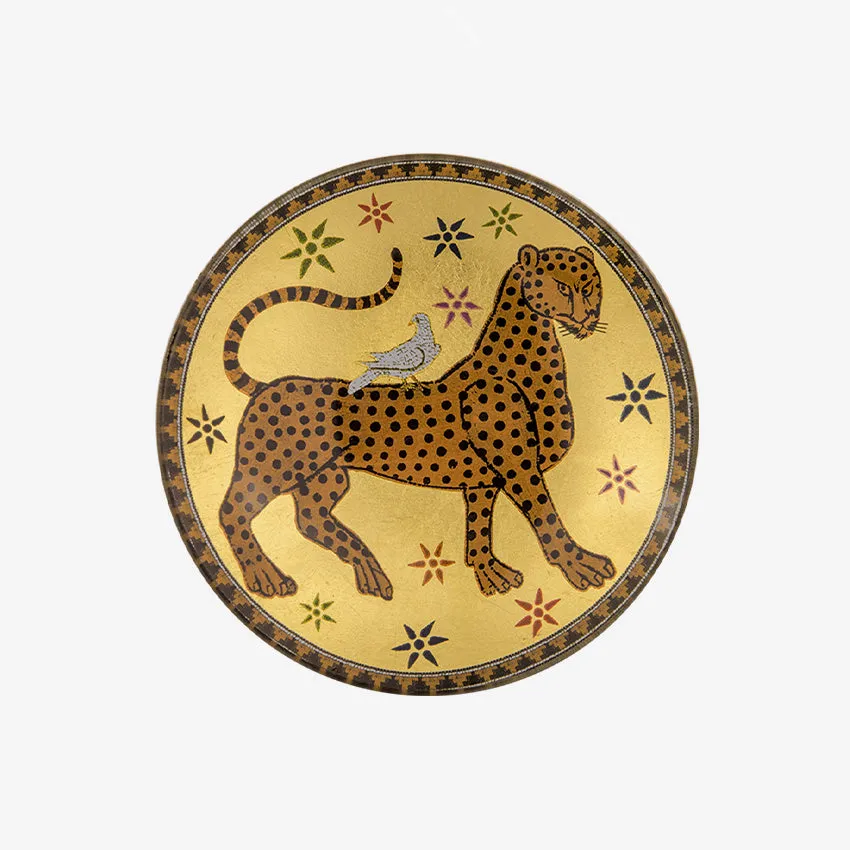 Ortigia | Ambra Nera Glass Plate and Soap