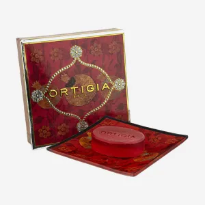Ortigia | Melograno Glass Plate & Soap