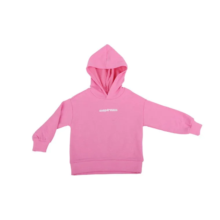 Oversized Hoodie, Pink, Size 3