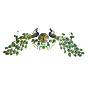 Peacock Wall Clock #2888
