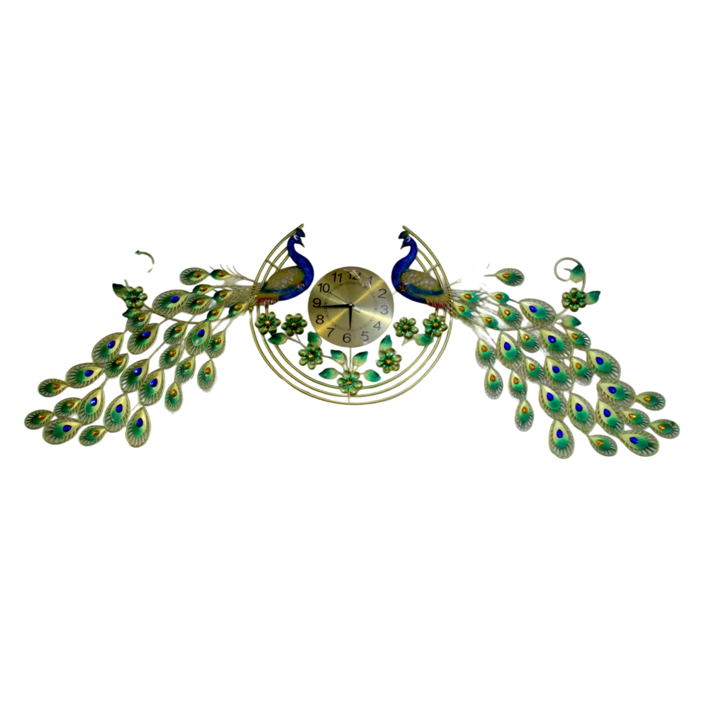 Peacock Wall Clock #2888