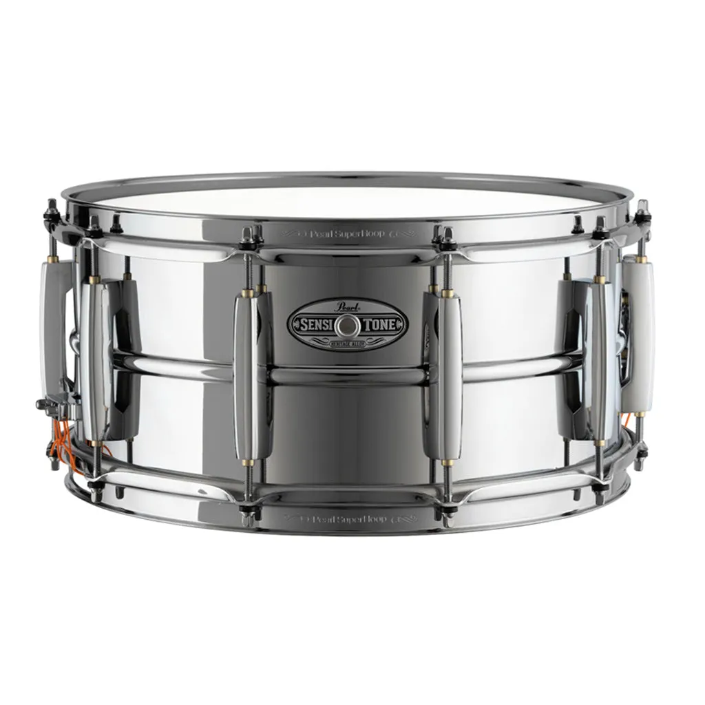 Pearl 14"x6.5" Sensitone Heritage Alloy Snare Drum - Steel