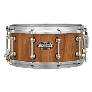 Pearl 14"x6.5" StaveCraft Makha with Thai Oak DadoLoc Snare Drum