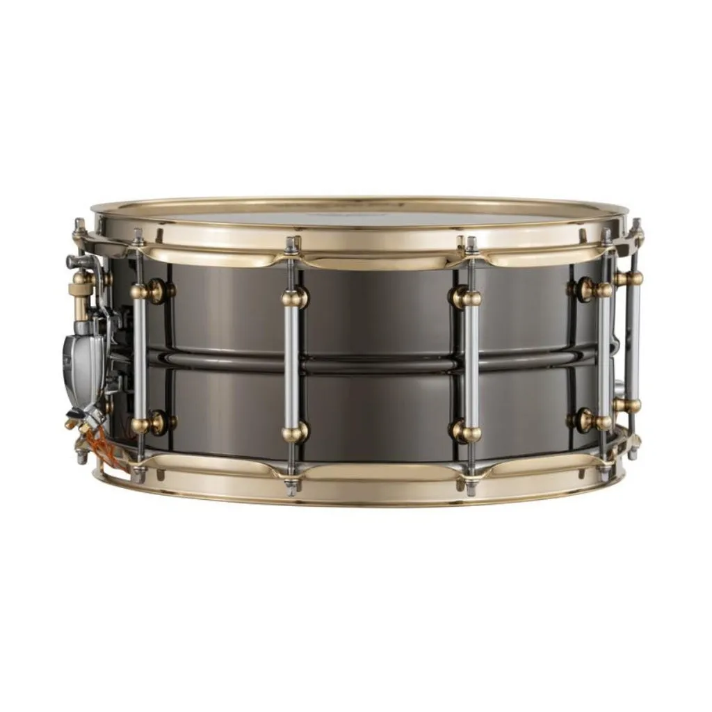 Pearl Limited Edition 14x6.5 SensiTone Black Nickel Brass Snare Drum