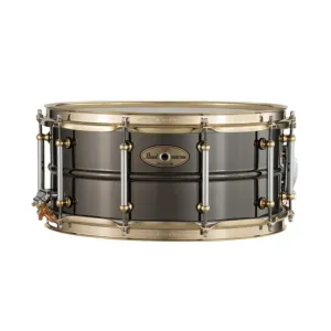 Pearl Limited Edition 14x6.5 SensiTone Black Nickel Brass Snare Drum