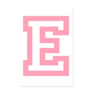 PINK E Poster 24x36