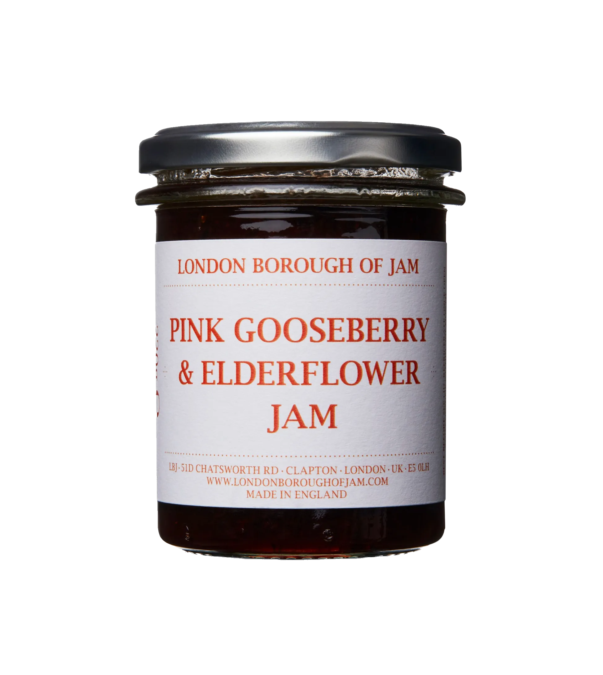 Pink Gooseberry & Elderflower Jam