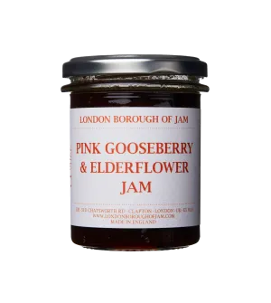 Pink Gooseberry & Elderflower Jam