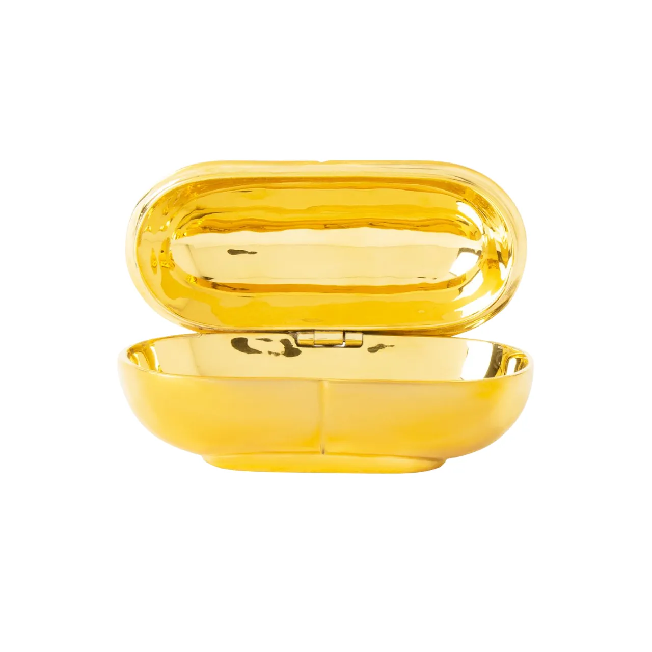 Prozac Pill Box | Brass