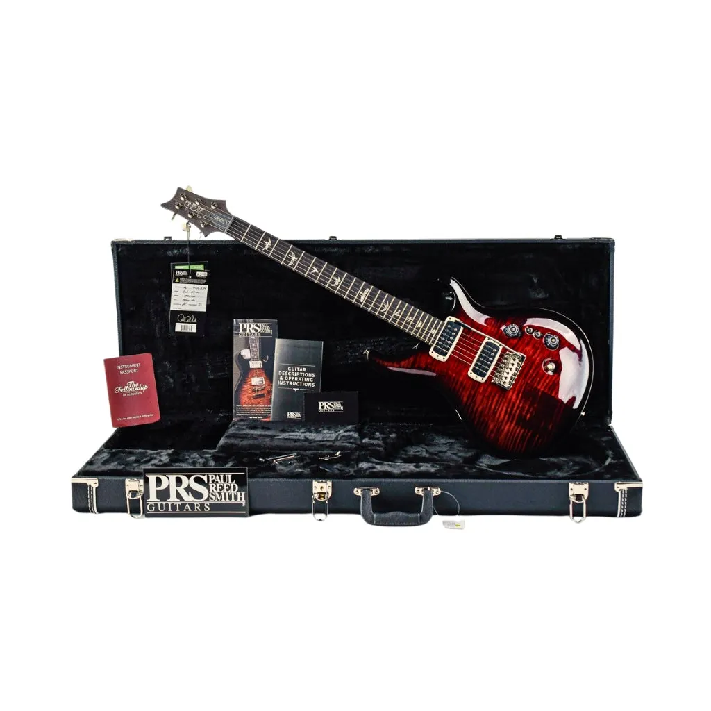 PRS Custom 24-08 Pattern Thin Electric Guitar - Fire Smokeburst