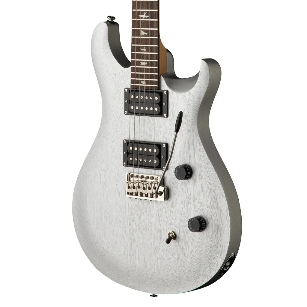 PRS SE CE24 Standard Satin Electric Guitar - Metallic Silver