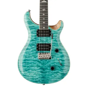 PRS SE Custom 24 Quilt Electric Guitar - Turquoise