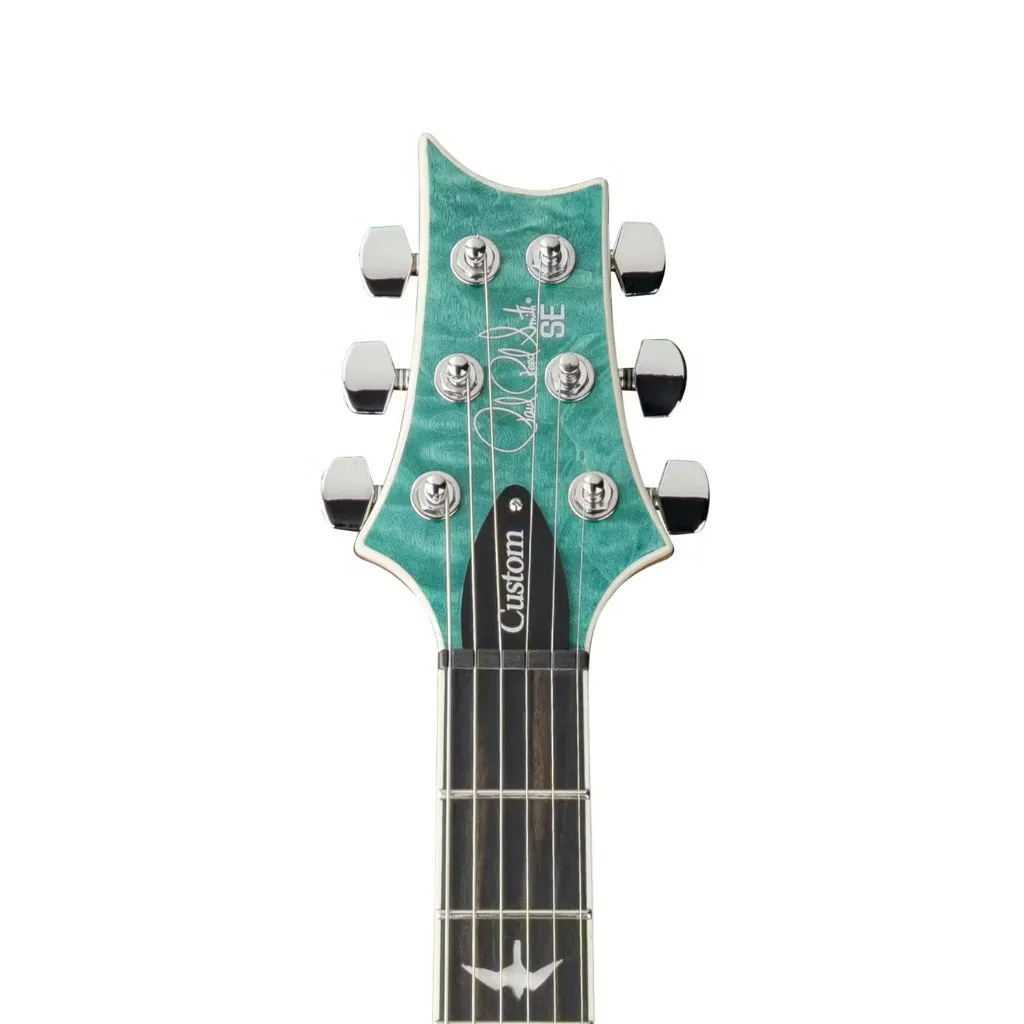 PRS SE Custom 24 Quilt Electric Guitar - Turquoise