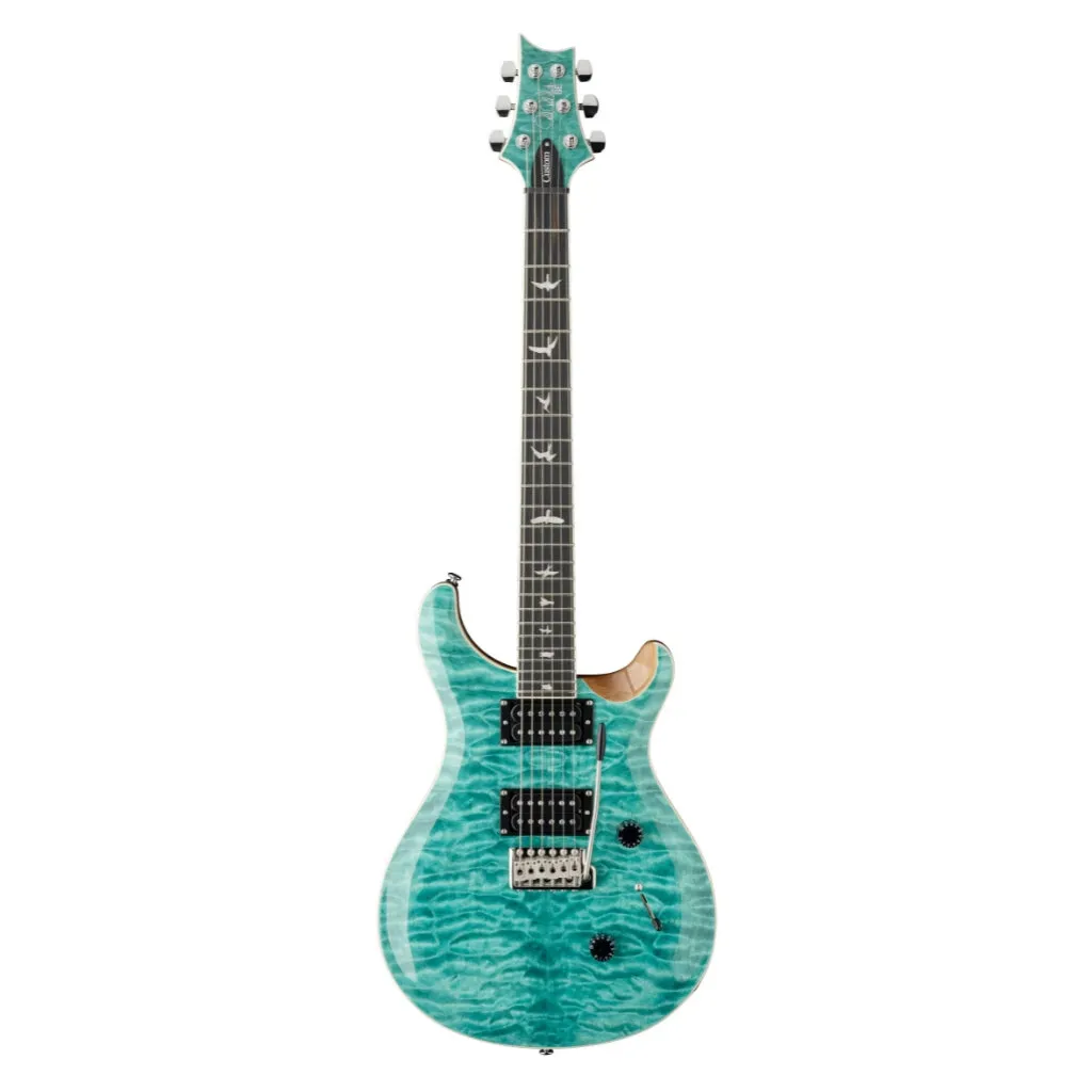 PRS SE Custom 24 Quilt Electric Guitar - Turquoise