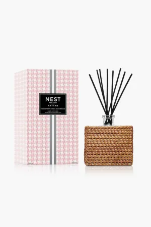 Rattan Himalayan Salt and Rosewater Reed Diffuser