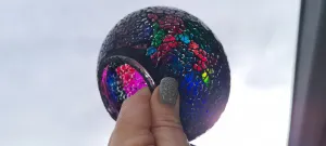 REPLACEMENT TURKISH MOSAIC GLOBE FOR SWAN LAMP
