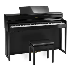 Roland HP704 Digital Piano - Polished Ebony